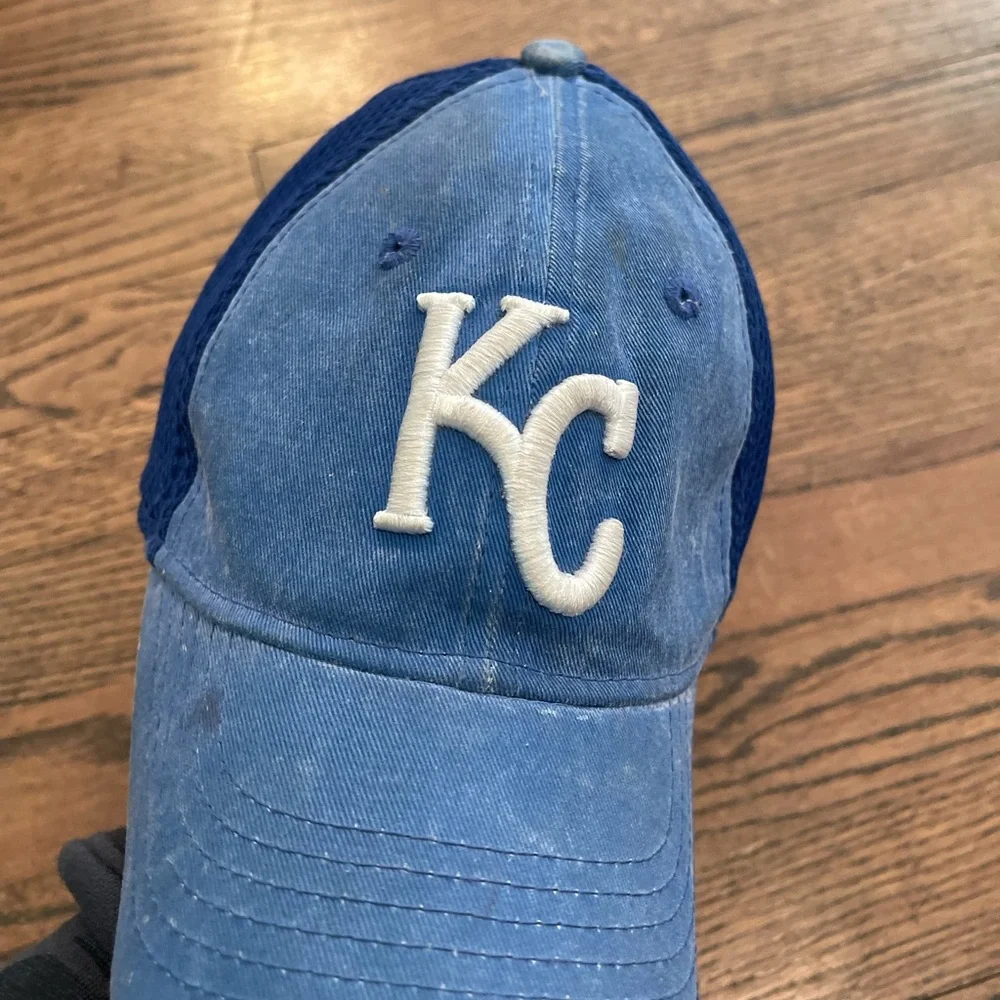 Blue KC Baseball Cap - Picture 1 of 2